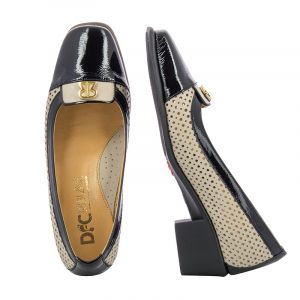 Дамски ежедневни обувки RELAX ANATOMIC - 5245-31-black/sand211