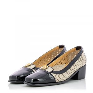 Дамски ежедневни обувки RELAX ANATOMIC - 5245-31-black/sand211