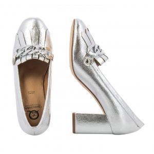 Дамски обувки на ток QUEEN HELENA - zm3119-silver211