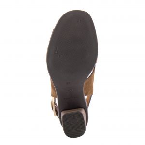 Дамски сандали на ток TAMARIS - 28020-cognac211