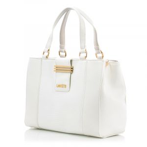 Дамска чанта LANCETTI - lb0069hg2-white211