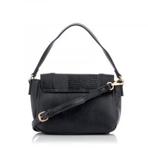 Дамска чанта LANCETTI - lb0069sr1-black211