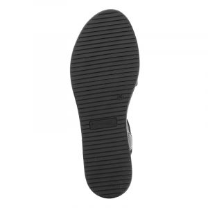 Дамски сандали на платформа TAMARIS - 1-1-28225-26 003 BLACK LEATHER