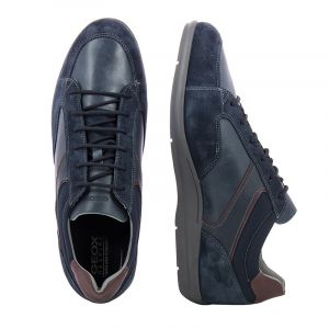 Мъжки ежедневни обувки GEOX - u157vb-navy211