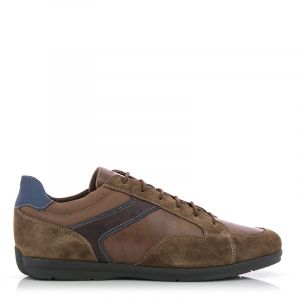 Мъжки ежедневни обувки GEOX - u157vb-cognac/browncotto211