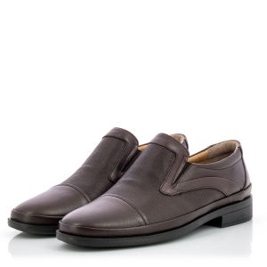 Мъжки офис обувки RETTO COMFORT - 5021 COMFORT KAHVE