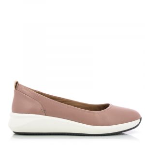 Дамски обувки CLARKS - 26159086 Un Rio Vibe Dusty Pink Lea