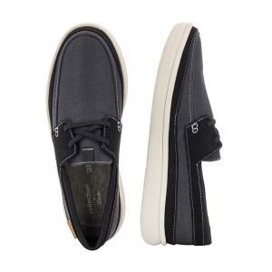 Мъжки ежедневни обувки CLARKS - 26159813 Cantal Lace Black Canvas