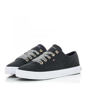 Дамски гуменки TOMMY HILFIGER - FW0FW04848BDS essential nautical sneaker Black