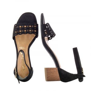 Дамски сандали на ток TAMARIS - 28259-black211
