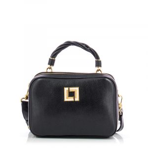 Дамска ежедневна чанта LUZ DA LUA - 6404V1.21  Black/Black