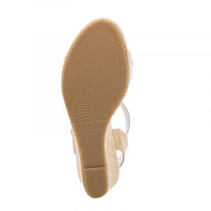 Дамски сандали на платформа TAMARIS - 1-1-28370-26 100 WHITE