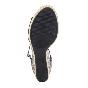 Дамски сандали на платформа RAMARIМ -  2046202-3  BLACK/BLACK