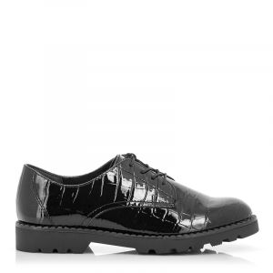 Дамски ежедневни обувки TAMARIS - 1-1-23605-27   033 BLK CROCO PAT