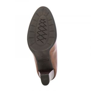Дамски обувки на ток TAMARIS - 1-1-22401-27   348 COGNAC LEATHER