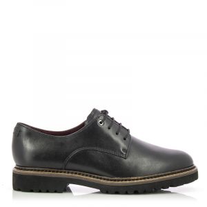 Дамски ежедневни обувки TAMARIS - 1-1-23723-27   003 BLACK LEATHER