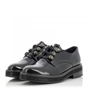 Дамски ежедневни обувки QUEEN HELENA - QH18547    BLACK