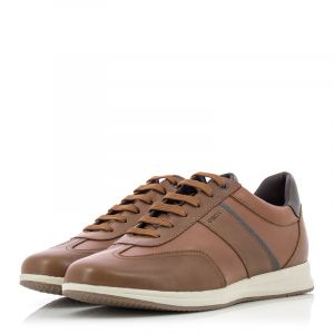 Мъжки ежедневни обувки GEOX - u16h5abrown/cognac212