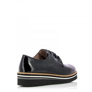 Дамски ежедневни обувки CARLO FABIANI - AMT-883  BLACK PATENT