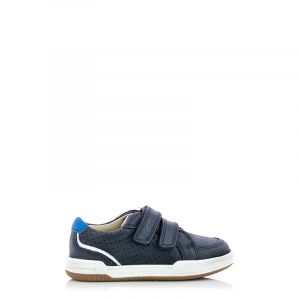 Сникърс Момчета CLARKS - 26158988 Fawn Solo T Navy Leather