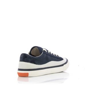 Мъжки гуменки CLARKS - 26158543 Aceley Lace Navy Canvas