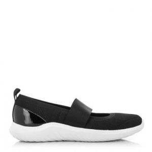 Дамски ежедневни обувки CLARKS - 26159987 Nova Sol Black Knit
