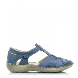 Дамски Сандали Комфорт  MELEGANCE - MA21606-1 BLUE JEANS
