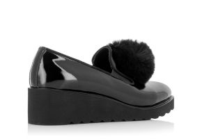 Дамски обувки на платформа CAMPIONE - 07-blackaw17