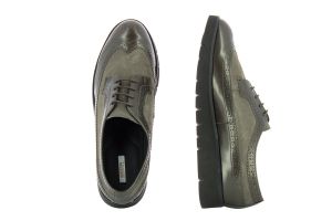Дамски обувки с връзки GEOX - d540bc-dr.greyaw17