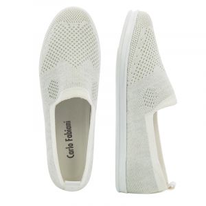 Дамски ежедневни обувки CARLO FABIANI - 3704-SS19 бял
