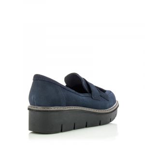 Дамски Ежедневни  CLARKS - 26163331 Airabell Slip Navy Suede