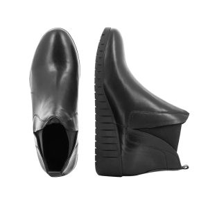 Women`s platform boots CARLO FABIANI-AVCILAR-1-03  BLACK