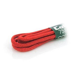 Кръгли връзки за обувки 75 см COLLONIL червен - 9513-120