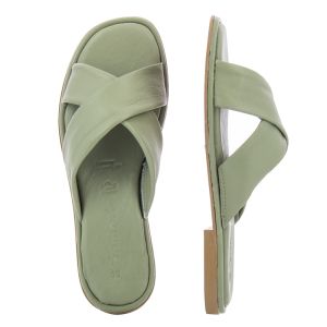 Women`s Flat Slippers TAMARIS-1-1-27112-20 775  SOFT SAGE