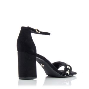 Woman`s Heeled Sandals TAMARIS-1-1-28362-20 001  BLACK