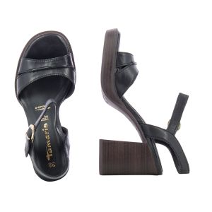 Woman`s Sandals On Top TAMARIS-1-1-28010-20 001  BLACK