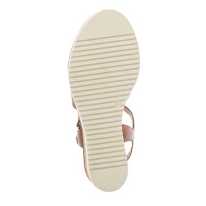 Women`s Sandals On Platform TAMARIS-1-1-28243-20 399  COGNAC/COPPER