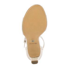 Woman`s Heeled Sandals TAMARIS-1-1-28327-20 912  LT.GOLD STRUC.