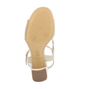 Woman`s Heeled Sandals TAMARIS-1-1-28340-20 494  CASHMERE PEARL
