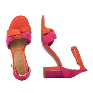 Woman`s Heeled Sandals TAMARIS-1-1-28321-20 552  FUXIA/FLAME