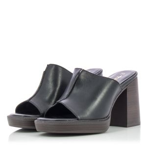 Women`s Slippers On Heels TAMARIS-1-1-27246-20 001  BLACK