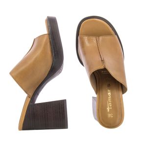 Women`s Slippers On Heels TAMARIS-1-1-27246-20 310  CAMEL