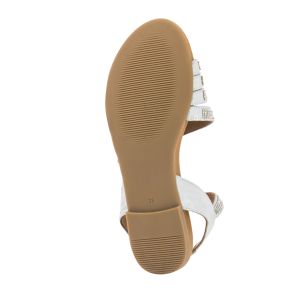 Women`s Flat Sandals MODA IN PELLE-02.1661  MEL WHITE