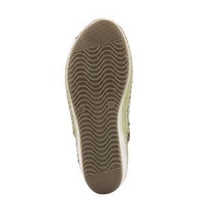 Women`s Sandals On Platform VERONELLA-128.21  GREEN R014
