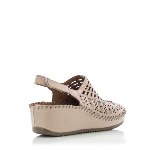 Women`s Sandals On Platform VERONELLA-128.21  R108 STONE