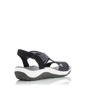 Дамски сандали SKECHERS - 163052-black201