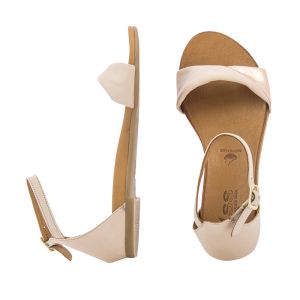 Women`s Flat Sandals SHERLOCK SOON-020764  CAMEO/ROSE GOLD