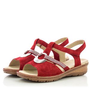 Women`s Comfort Sandals ARA-12-27272-76 - SAMTCHEVRO FLAMME