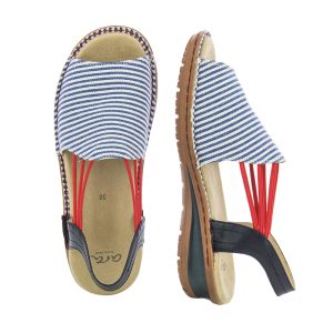 Women`s Comfort Sandals ARA-12-27241-79 -CAPRI/NAVY/BLAU