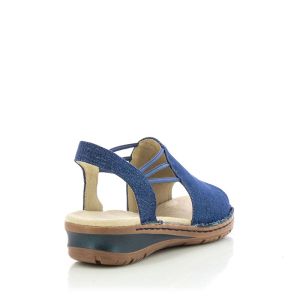 Women`s Comfort Sandals ARA-12-27241-85 -JEANS INDIGO
